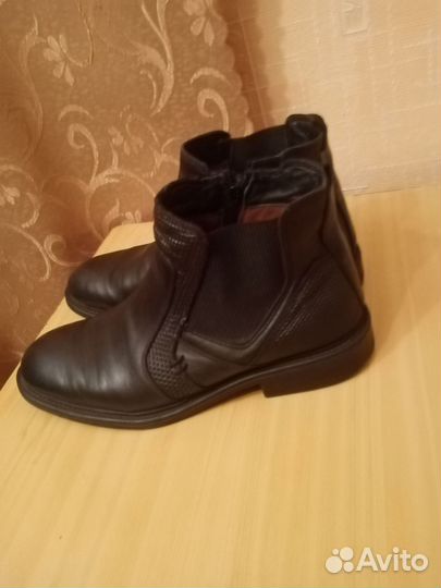 Демисезонные, кожа