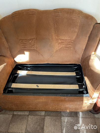 Диван и кресло бу