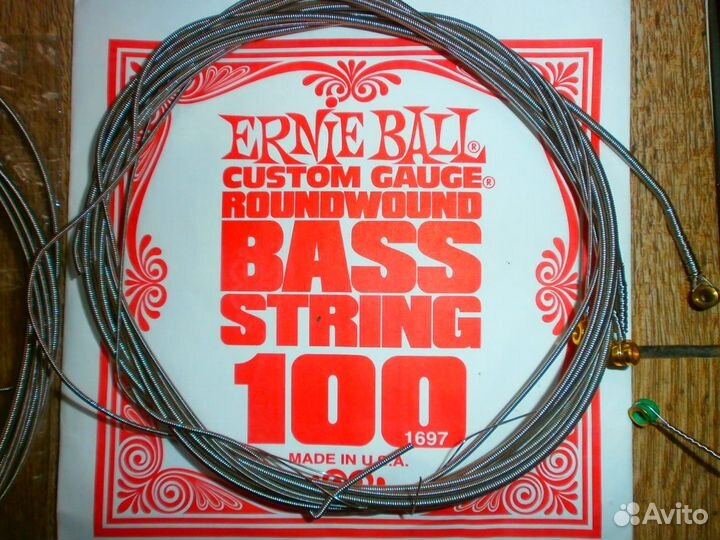 Струны для бас-гитары D'Addario Ernie Ball б/у