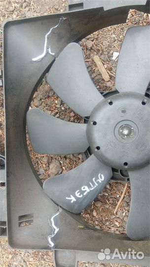 Вентилятор радиатора на Субару Легаси 2005 год