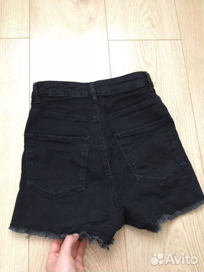 Шорты с завышенной талией