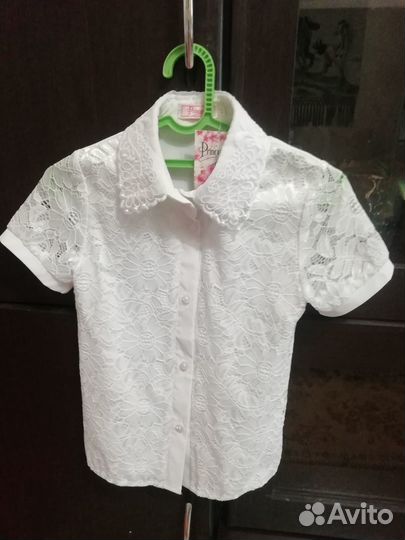 Блузка на девочку 128