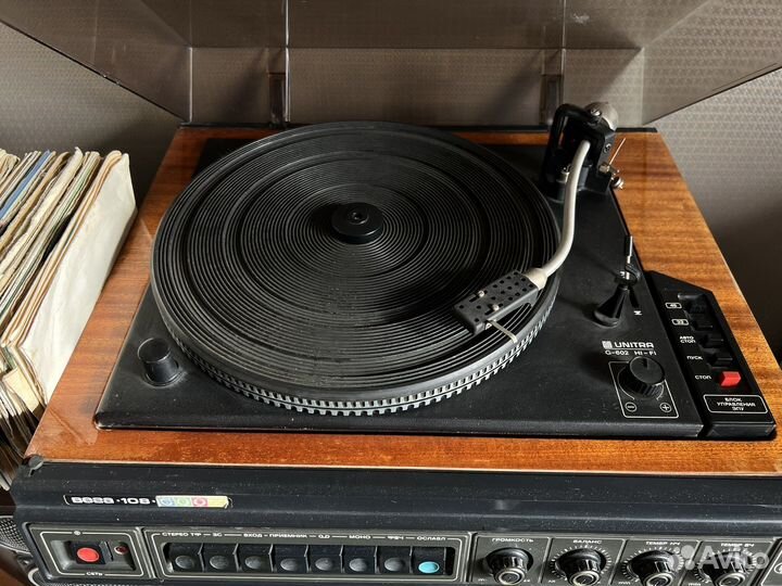 Проигрыватель винила вега 108