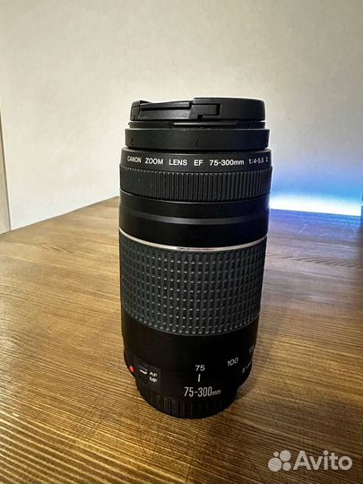 Телеобъектив Canon EF 75-300mm f/4-5.6 III