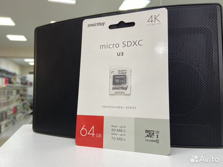 Карта памяти micro sd 64gb для nintendo switch