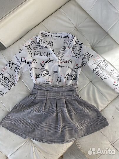 Юбка и блузка 122