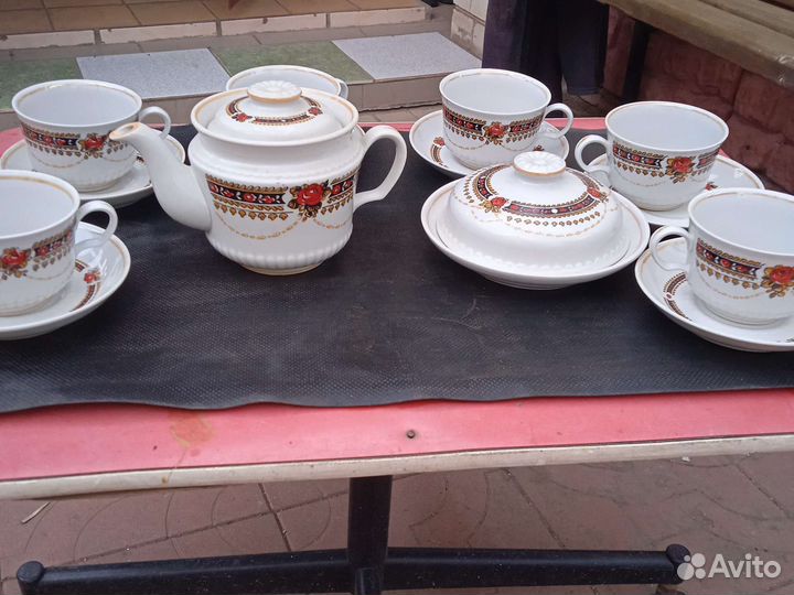 Чайный набор фарфор