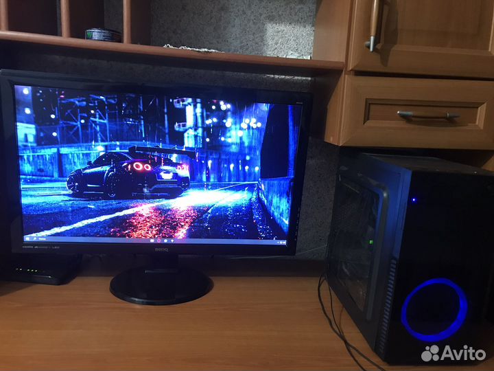 Игровой пк с монитором
