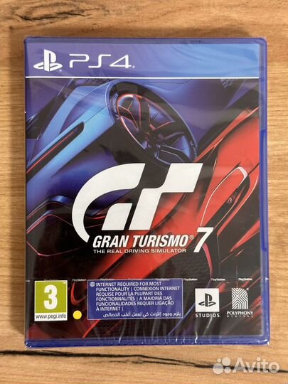 Grand Turismo 7 PS4 диск