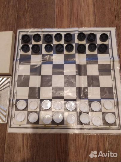 Шашки шахматы сувенирные СССР
