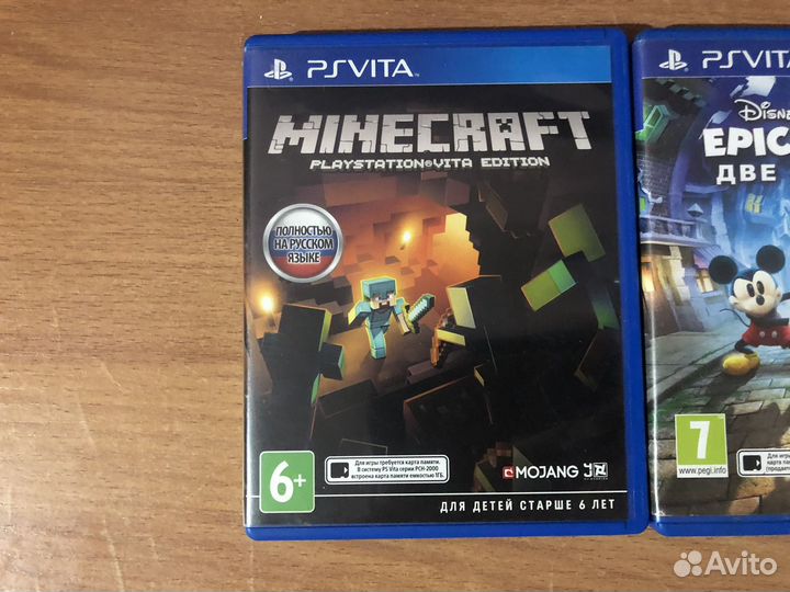 Картридж ps vita Minecraft