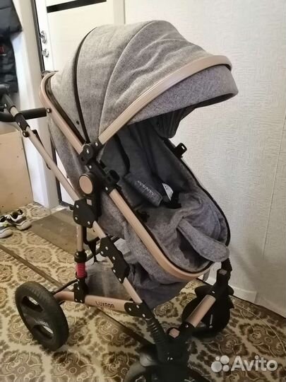 Коляска 2 в 1 luxmom