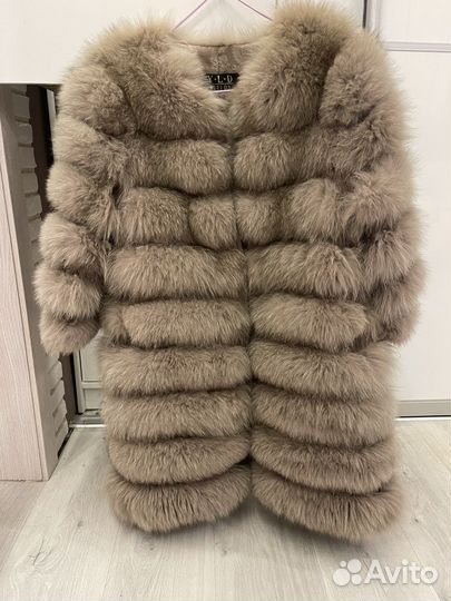 Шуба трансформер песец