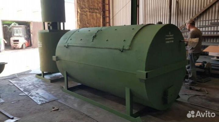 Крематор для уничтожения биологических отходов