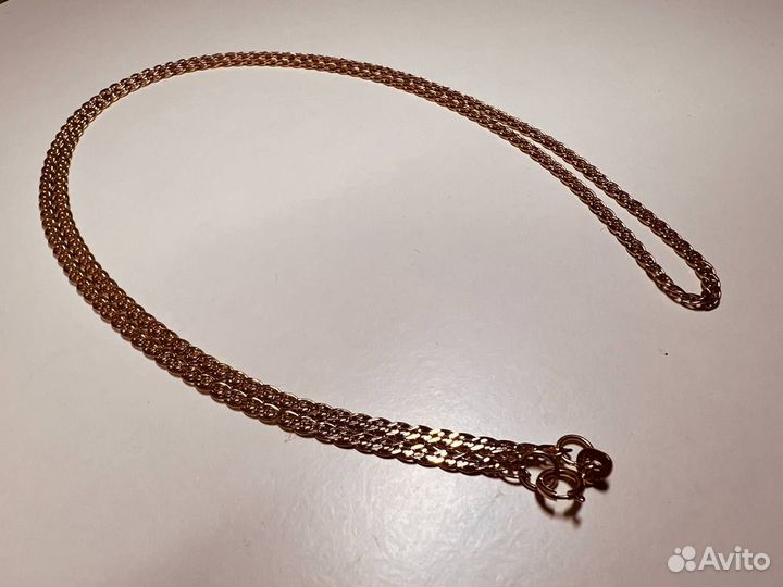 Золотая цепь 585 пробы