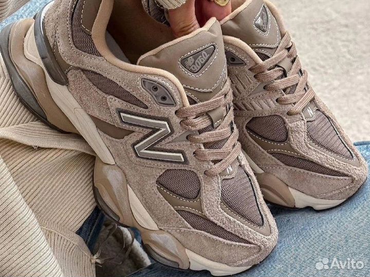 Кроссовки New Balance 9060 Mushroom Brown