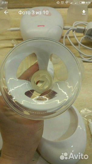 Двухфазный электрический молокоотсос Ramili SE400