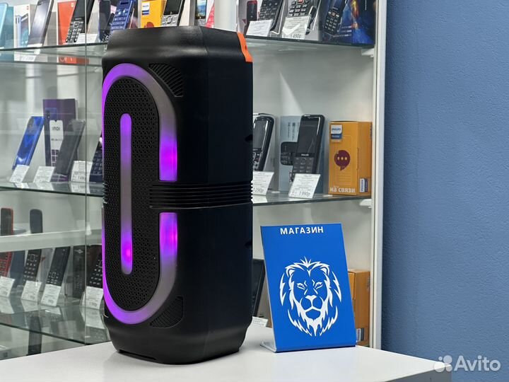 Беспроводная колонка ABS с подсветкой