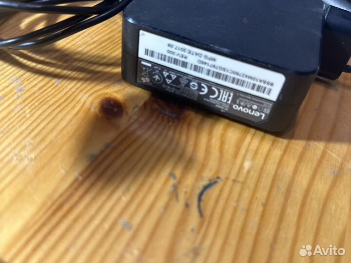 Оригинал блок питания lenovo 20v 3.25a 65w
