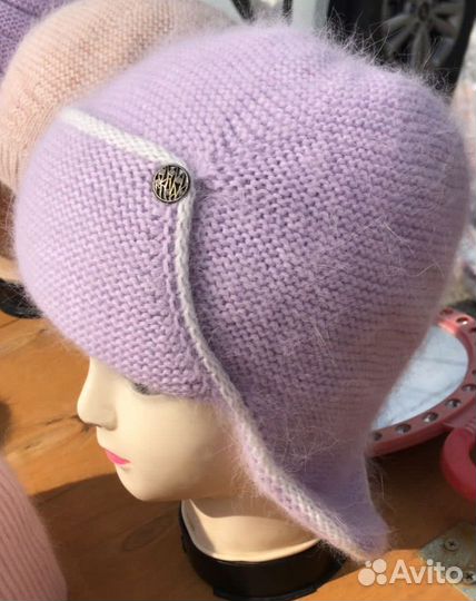 Шапка женская вязаная