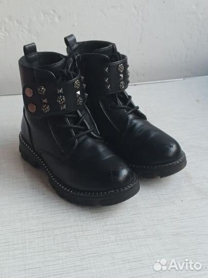 Ботинки демисезонные для девочки 27