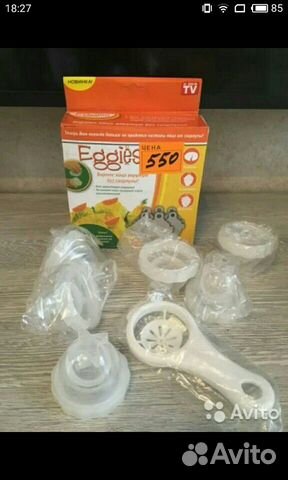 Контейнеры для варки яиц и для десертов