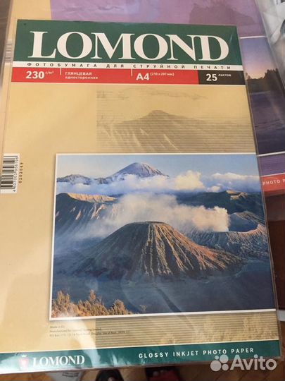 Фотобумага новая