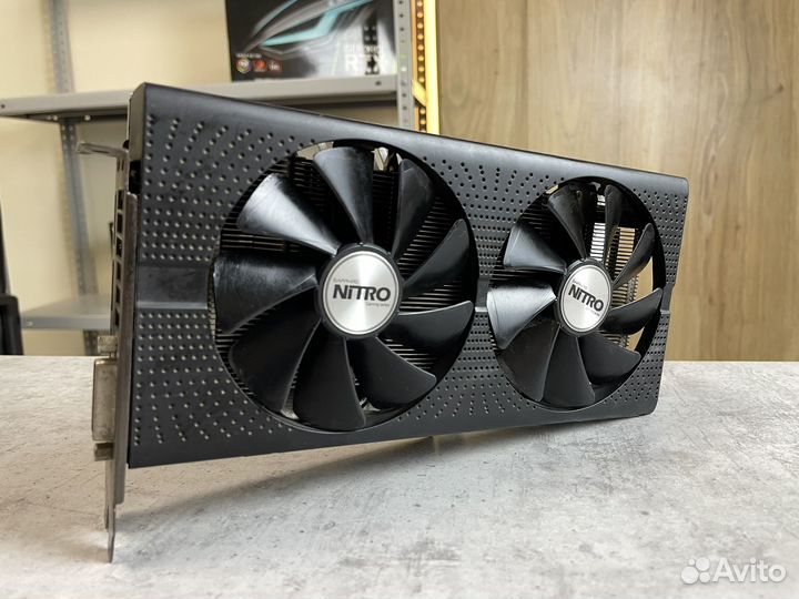 Видеокарта AMD RX 580 8 gb Sapphire Nitro+