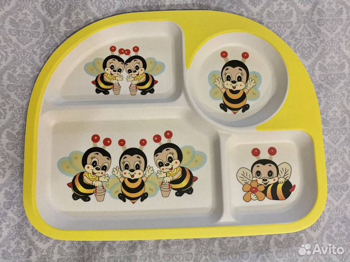 Детская посуда из бамбука