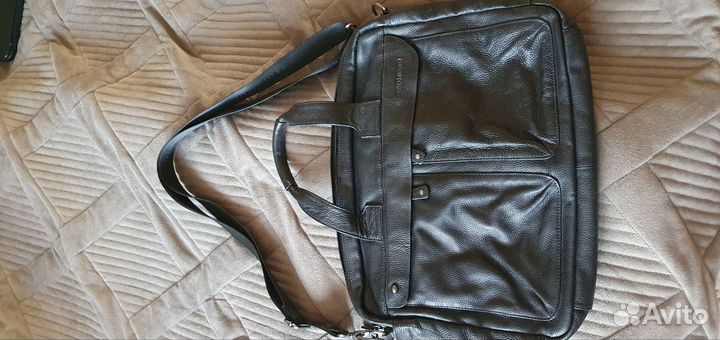 Сумка мужская натуральная кожа