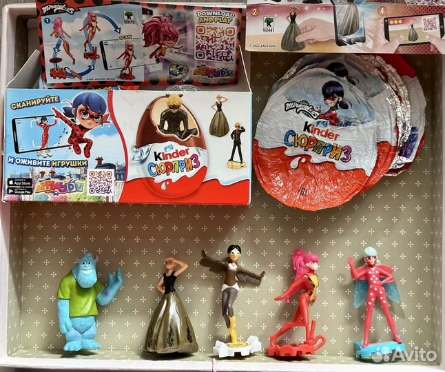 Леди баг и супер кот киндер сюрприз