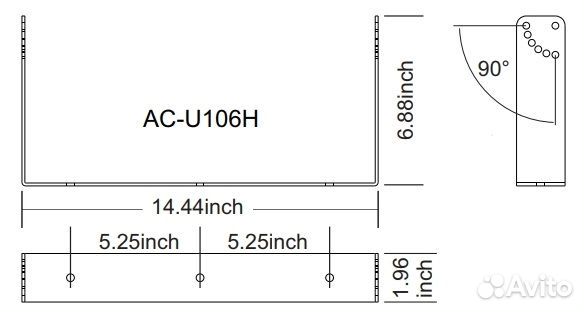 Крепление FBT AC-U106H