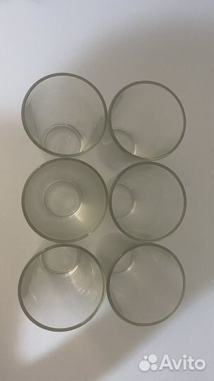 Стеклянные стаканы