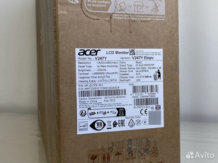 Монитор Acer 24