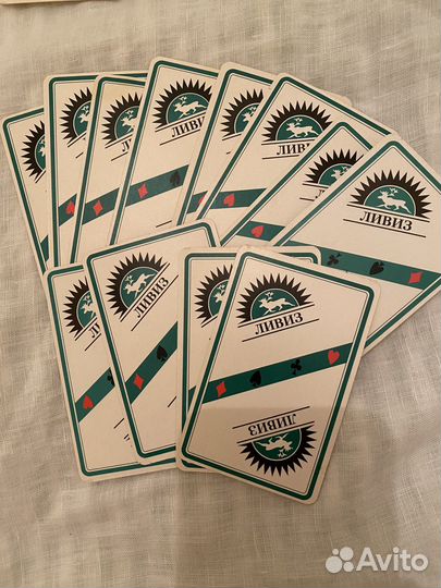 Игральные карты Ливиз Сувенирные, 2000