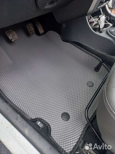 Эва коврики с бортами для ниссан альмера g15