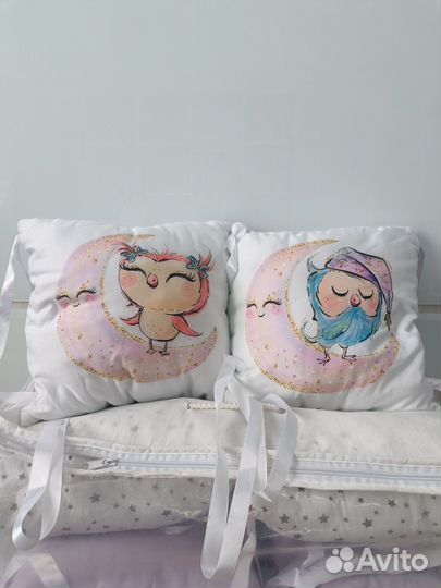 Бортики в кроватку