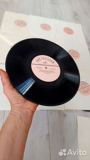 Виниловые пластинки СССР 20 уроков английский язык