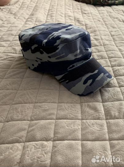 Кепка синяя