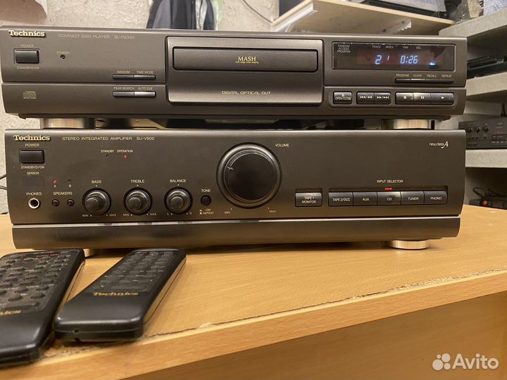 Technics:усь, акустика, CD проигрыватель