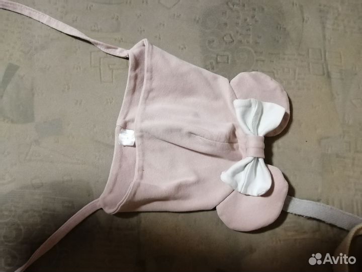 Шапки для девочки демисезонные