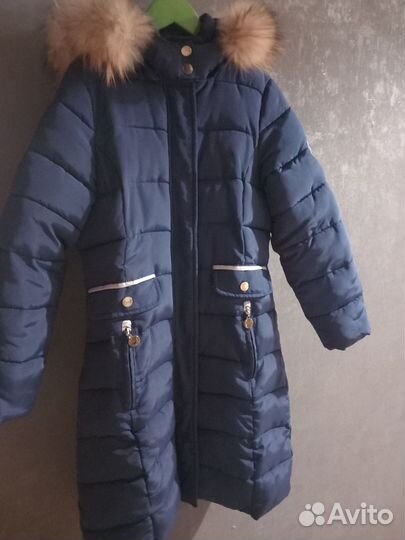Зимнее пальто для девочки