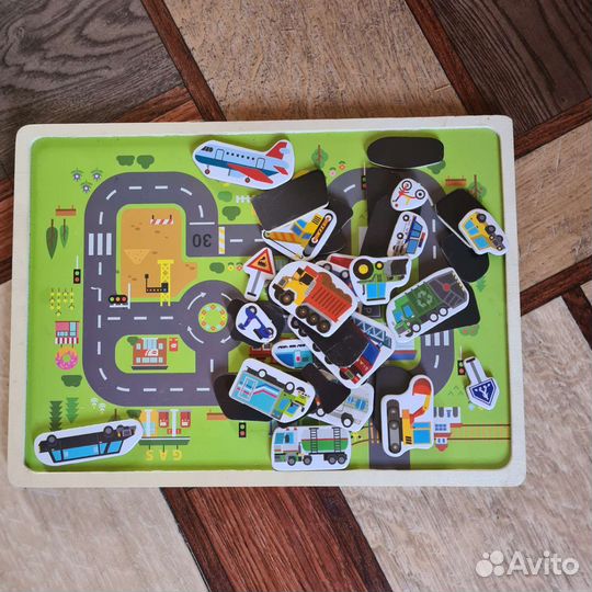 Развивающие игрушки на тему машинок