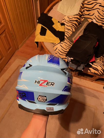 Кроссовый шлем Hizer