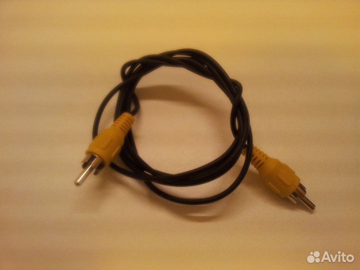 Аудио-видео кабель RCA (тюльпан) 1 штекер-1 штекер