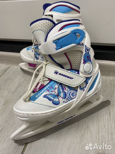 Коньки раздвижные 26-30