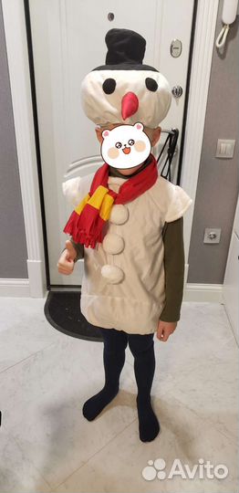 Костюм снеговика