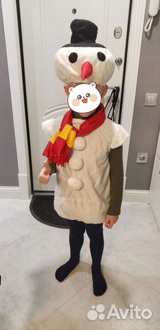 Костюм снеговика