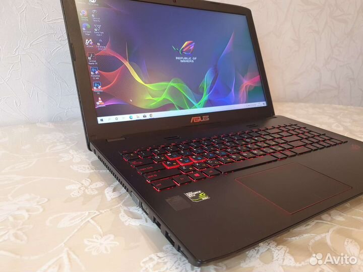 Игровой ноутбук Asus Rog gl552jx