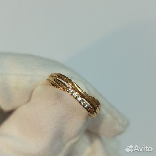 Золотое кольцо 585 пр 1,73 гр